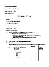 Giáo án Khối 11 - Unit 11 Sources of energy - Lesson F Language focus - Năm học 2015-2016 - Nguyễn Thị Yến